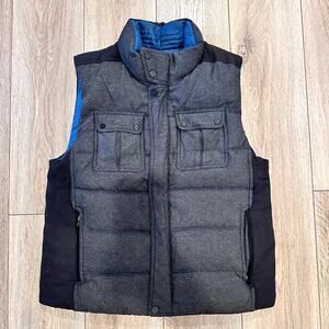 2011 Men's Lululemon Reversible Gray & Black Farmcore Athleisure Vest Medium